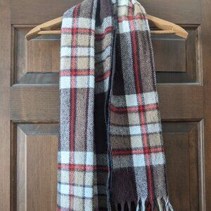 Vintage Plaid Scarf
